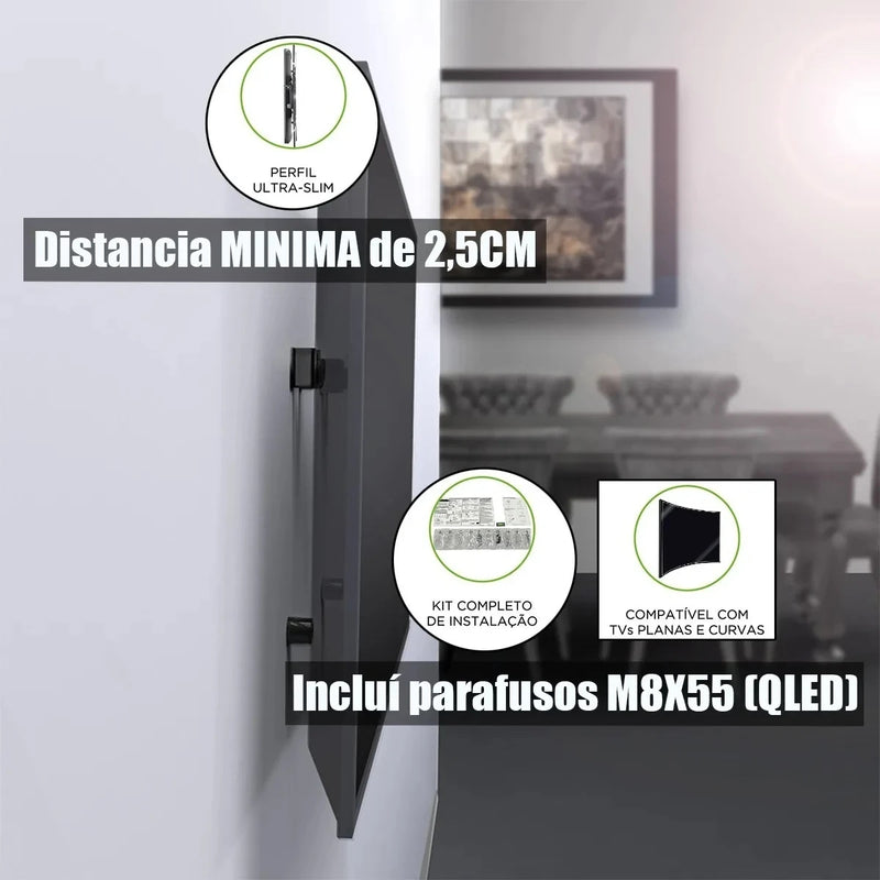 Suporte De Tv Universal Fixo Painel 13 A 70 Polegadas LCD-800