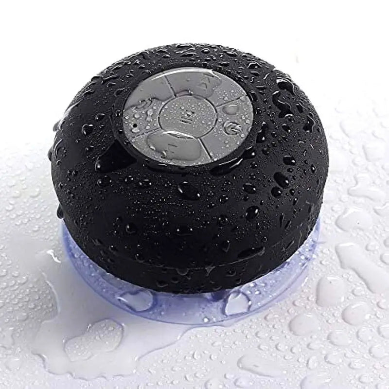 Mini Caixa de Som Bluetooth Prova D'Água Portátil Banheiro Piscina Chuveiro com ventosa